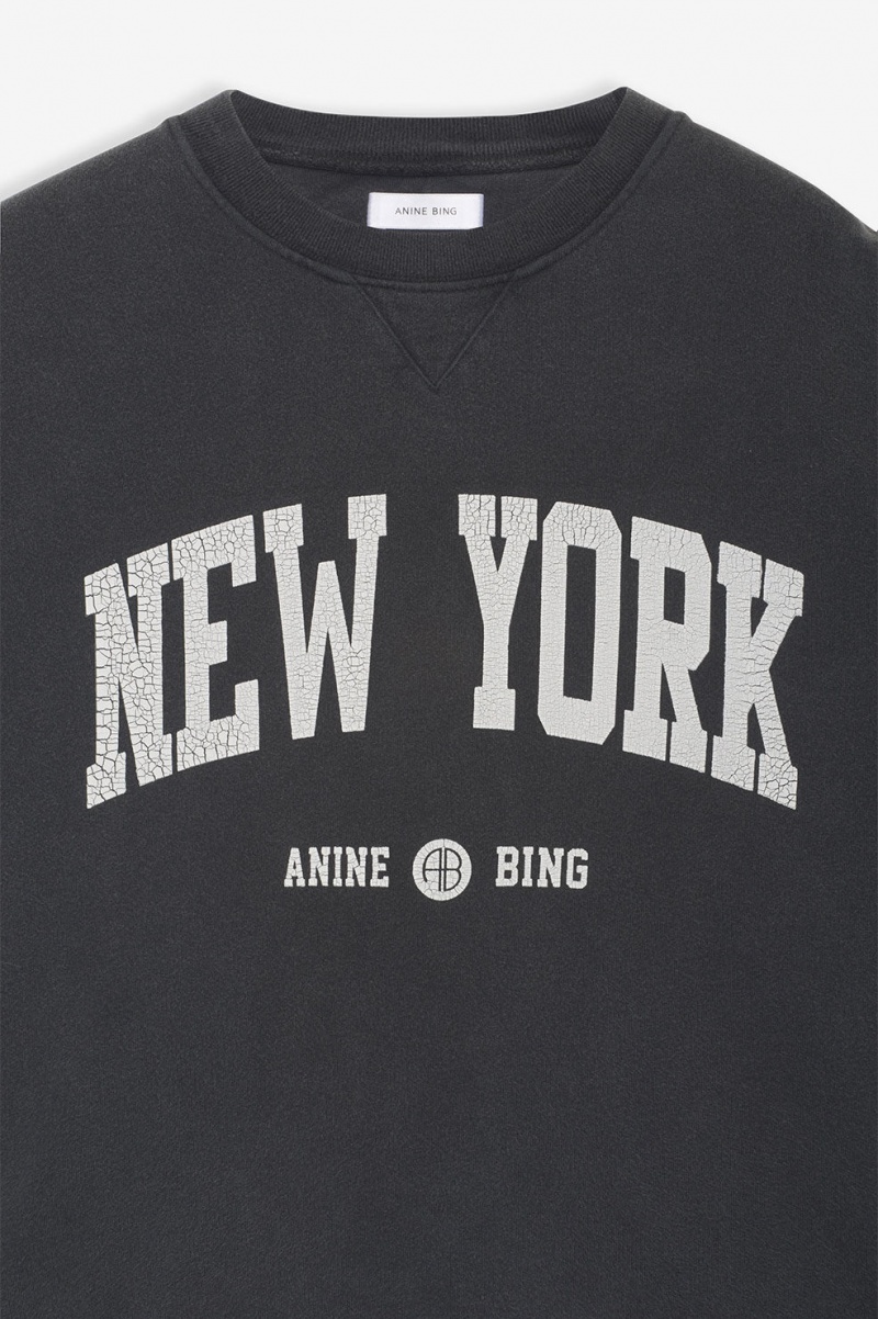 Sweat Anine Bing Ramona University New York Noir Femme | OVD-0570792